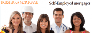 A diverse group of self-employed individuals and business owners standing beside each other, representing custom entrepreneur mortgage programs in Ontario, Alberta, and New Brunswick