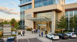 Modern professional_medical office plaza building.