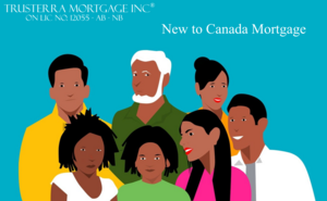 Newcomers holding the keys to their new home, representing New to Canada mortgage programs in Ontario, Alberta, and New Brunswick